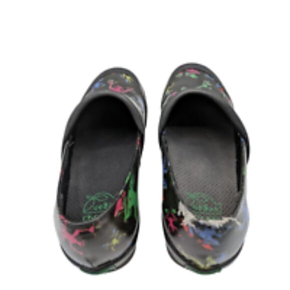 Dansko Women's Vegan Clog Shoes Comfort Slip On Work Frog  Print  37 6.5- 7 - Picture 3 of 12